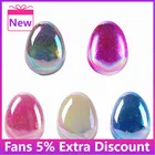 Новинка, 1 шт., щетка для волос в форме яйца с блестками и спутанными краями, антистатические Инструменты для укладки, щетки для волос, расческа для распутывания волос, уход за волосами в салоне