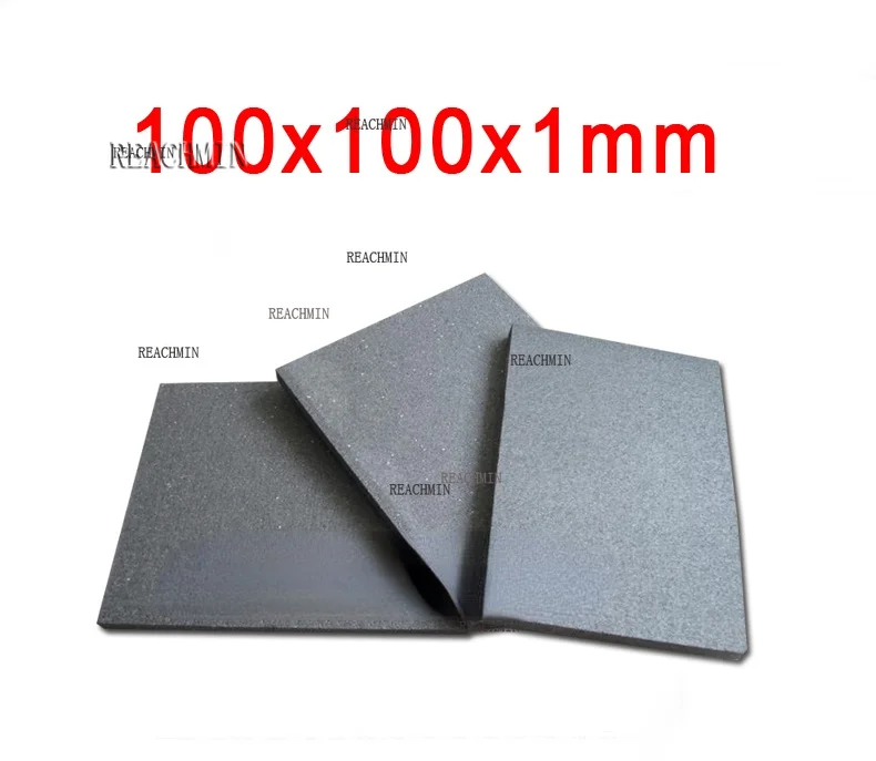 

Графитовая пластина 1 мм, толщина 100x100x1 мм, резиновая графитовая пластина, Графитовая пластина для торта, электролитическая пластина, графит...