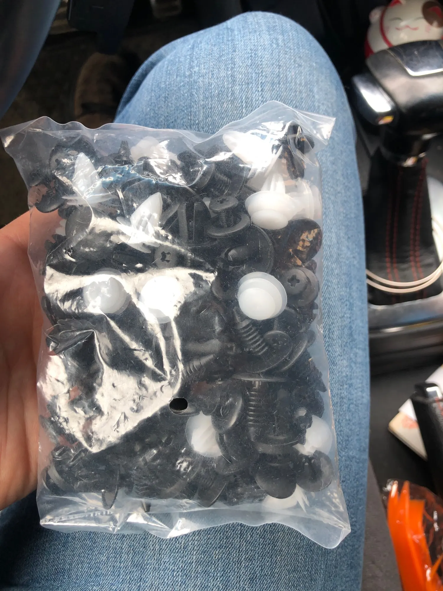 100pcs car Body Trim Panel Retainer Fastener Kit Mixed Rivet for hyundai ix35 mazda honda civic 2006-2011 lada vesta nissan | Автомобили и