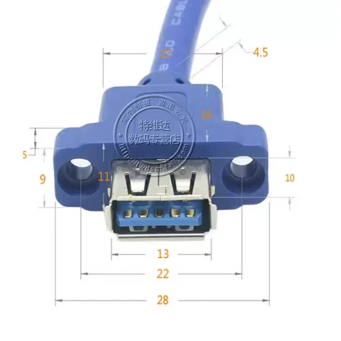 Кабель-переходник USB 3.0 CY