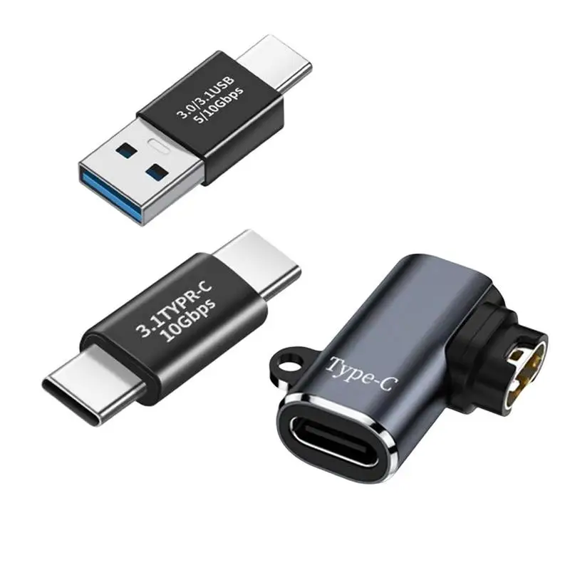 

Type C/IOS USB To Charging Cable Adapter Charger Converter For Garmins Fenix7 6 5 Venu 3 4 Charger Port Plug