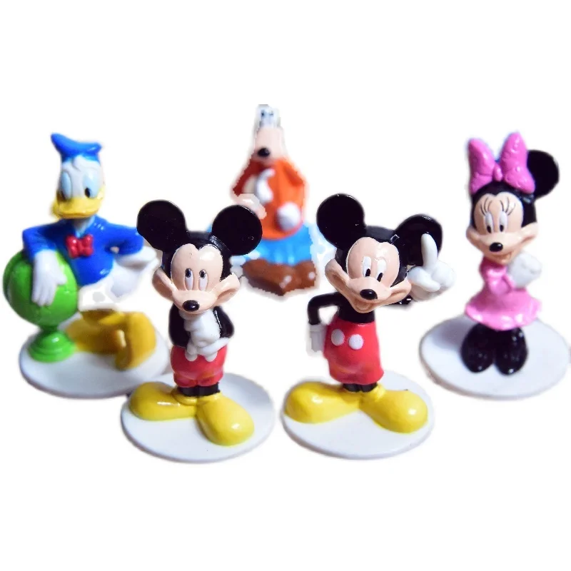 Оригинальная игрушка Disney Микки и Минни Маус Дональд Дак мальчик девочка мини 8 шт.