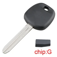 car uncut blade blank car key ignition with g transponder chip toy44g pt for toyota 4runner avalon camry corolla fj cruiser