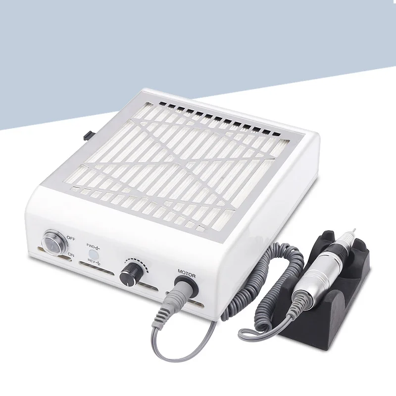 

Nail Dust Collector And Nail Polish 2 IN 1 For Manicure Tools With Removable Filter Nail Pedicure Art Vacuum Cleaner Equipment