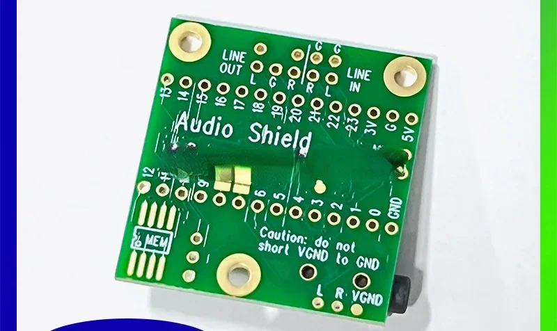 DEV-15845 Силовой конструктор Audio IC Teensy 4 аудиозащитный экран