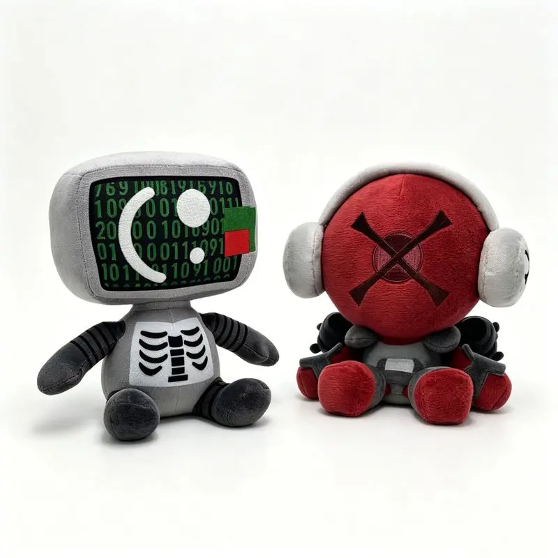 Фото Плюшевая игрушка DOD Die of Death Killdroid Badware Song, аниме-кукла, мягкая набивная игрушка, сувенир, подарок для детей и фанатов №2