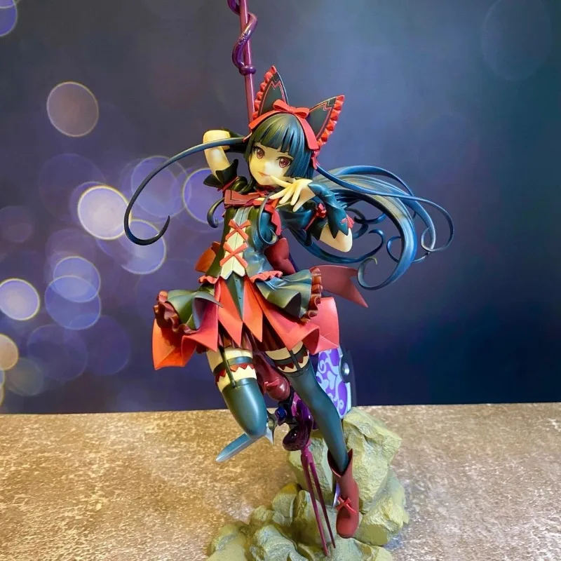 Фото В наличии Оригинальная фигурка Gate Brave Scramble Rory Mercury 29 см из ПВХ, аниме-фигурка, модель, игрушка, коллекционная кукла, подарок. №5