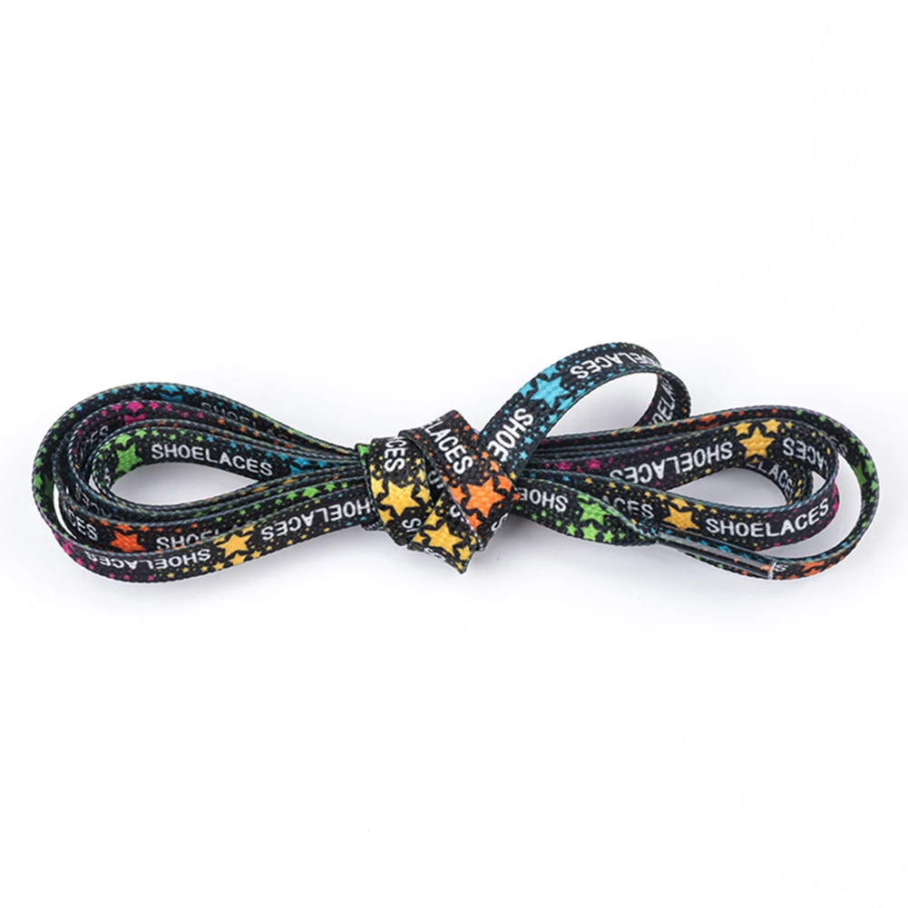 

Кроссовки со шнурками шнурки женские шнурки Аксессуары для обуви украшение для обуви мужские шнурки со звездами