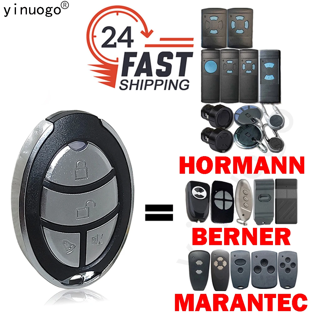 10 шт. пульт дистанционного управления для гаражных дверей HORMANN HSM4 HSE4 HSM2 HSE2 BERNER BHS121