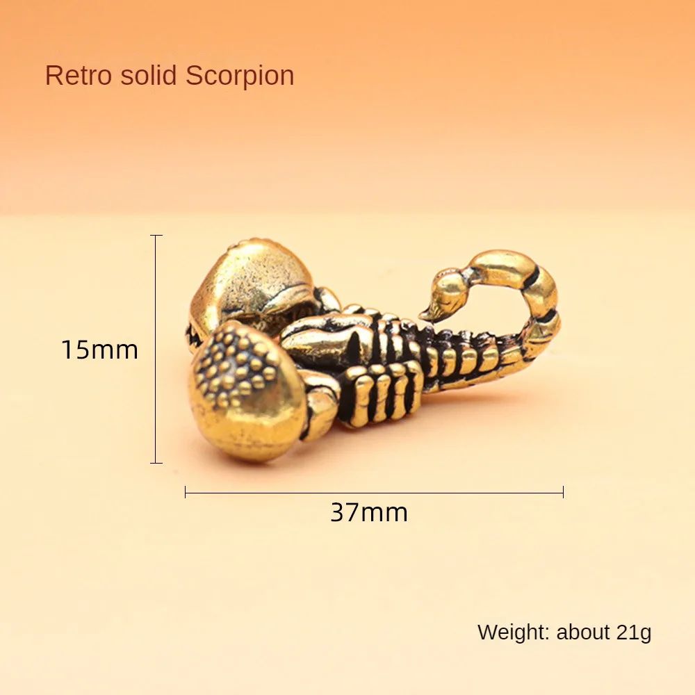 

Латунная статуэтка скорпиона