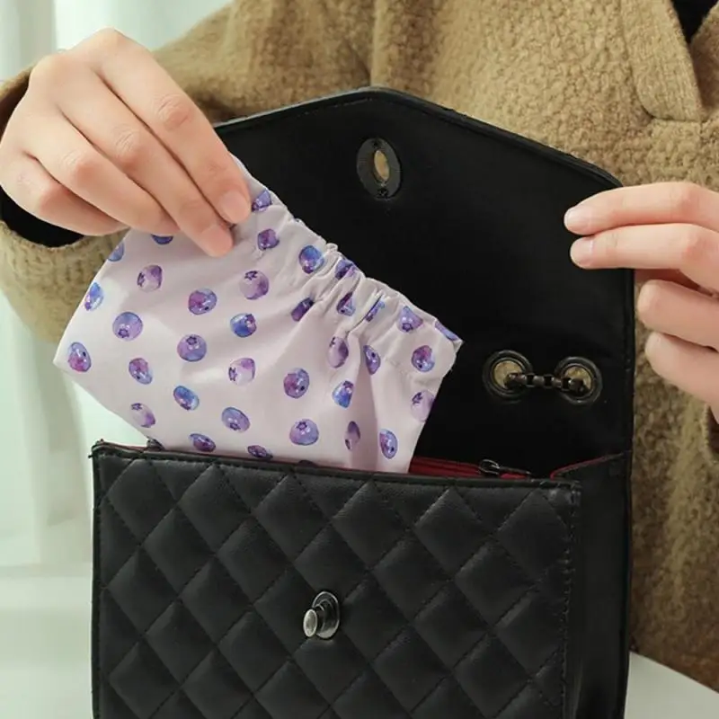 

Canvas Cosmetic Storage Bag Fruit Print Women Makeup Organizer Handbag Stationery Bag Pencil Case Pencilcase Lipstick Bag