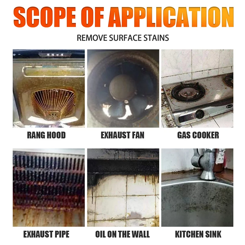 

Газовая плита и обезжириватель, Универсальный Очиститель и обезжириватель для духовки, плиты, гриля, пищевых поверхностей, транспортных ср...