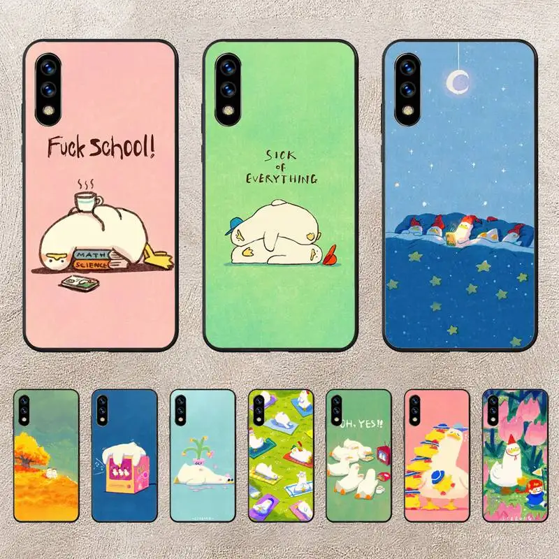 

SSEBONG ART Phone Case For Huawei G7 G8 P7 P8 P9 P10 P20 P30 Lite Mini Pro P Smart Plus Cove Fundas