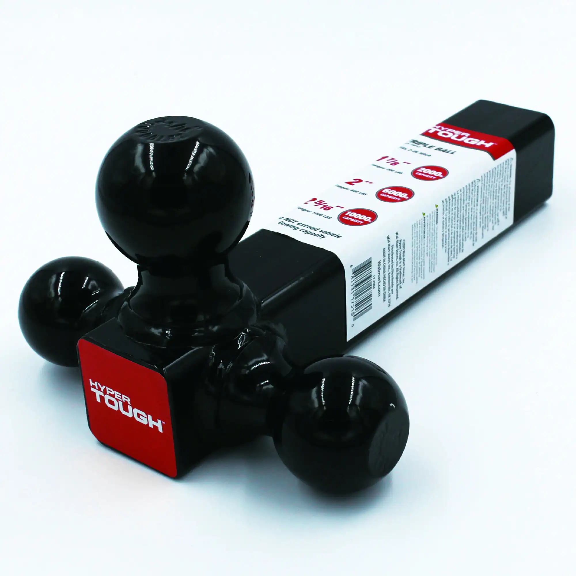 

Triple Ball Mount, Class III and IV Towing, Black