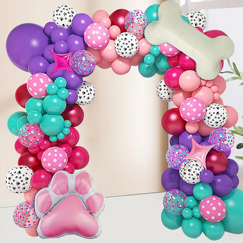 Собачий коготь кость серия воздушный шар гирлянда арка вечеринка для домашних