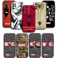 marvel iron man spiderman phone cases for samsung galaxy s22 plus s20 s20 fe s20 lite s20 ultra s21 s21 fe ultra coque soft tpu