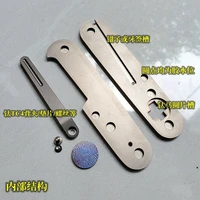 new diy tc4 handle patch hollow cross for swiss 84mm mender tc4 back clip