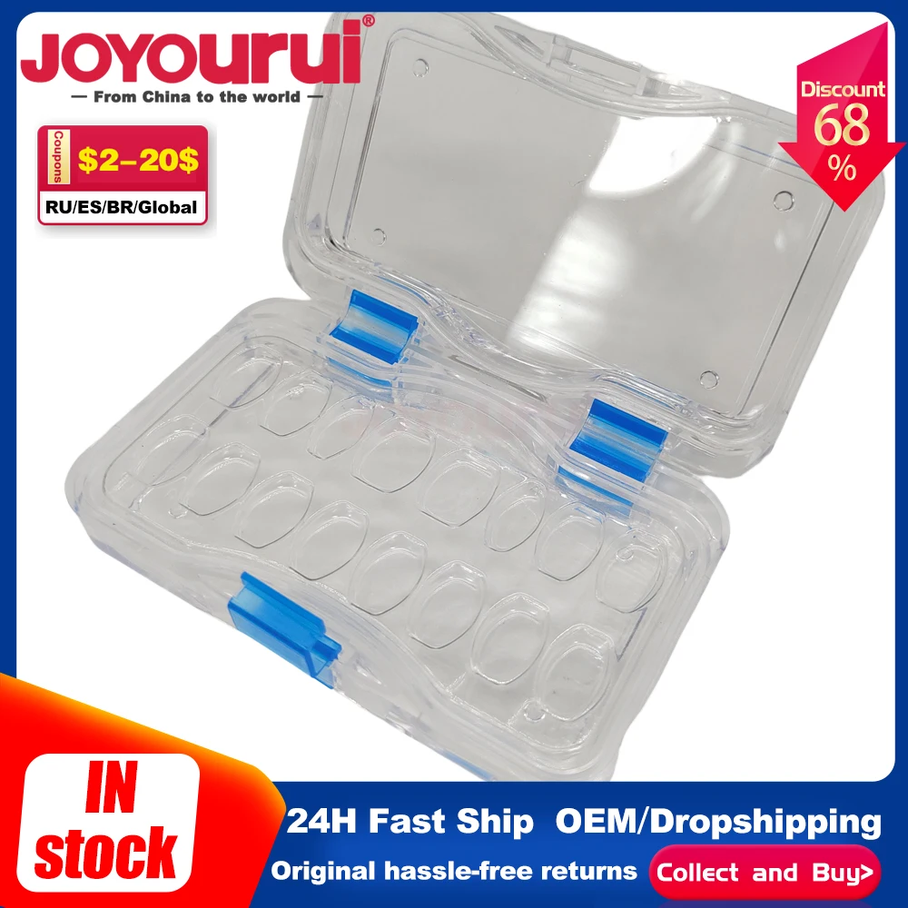 

Dentistry Tooth Box with Film Denture box Veneers Storage Materials Aesthetic Dentist for Dental Technician Tools Products