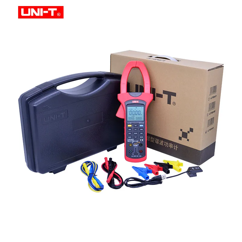 

UNI-T UT243 измеритель мощности и гармоники, измеритель фактора мощности, измеритель мощности, USB-интерфейс, тестер напряжения переменного тока