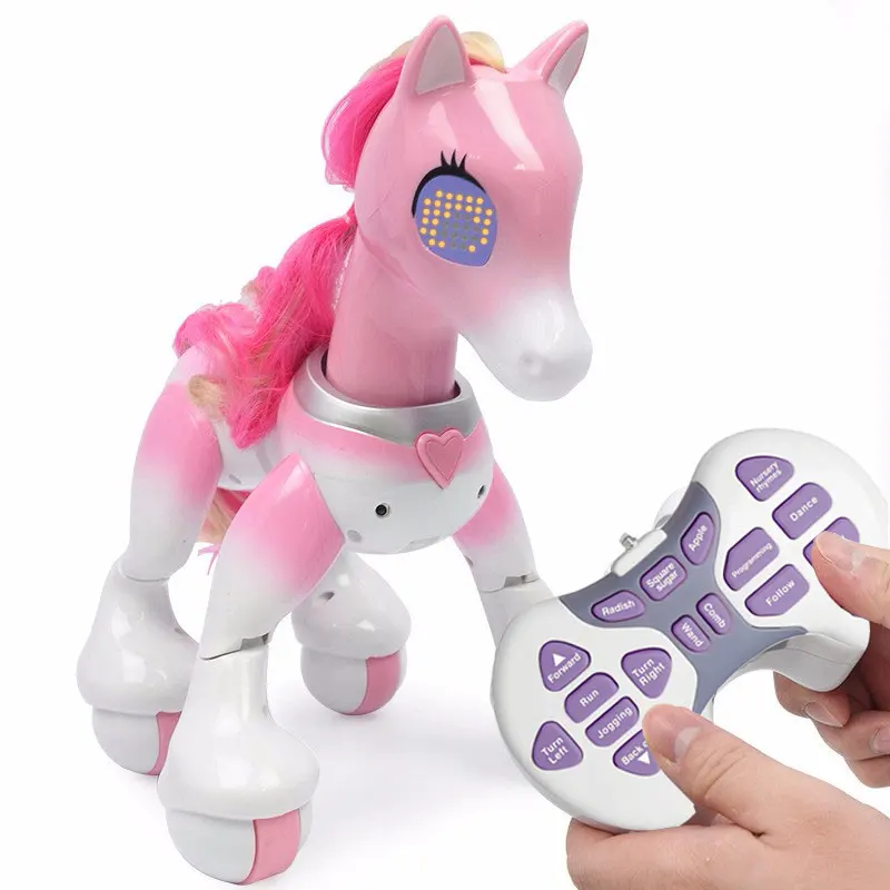 RC Horse Robot Intelligent Remote Control Unicorns Interactive Cartoon Pet Electronic Smart Animal Induction Educational Toy enlarge