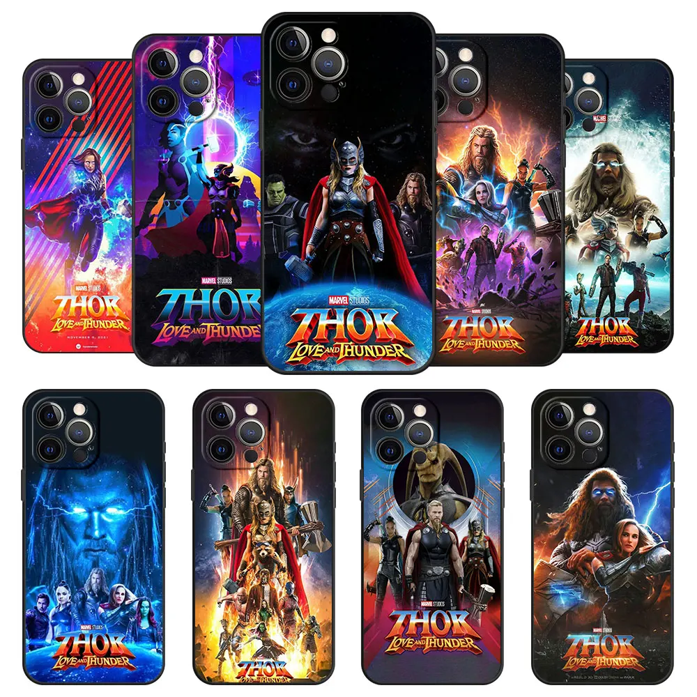 

Soft Case for Apple iPhone 7 SE 11 12 13 Pro Max XS 8 Plus XR Mini 2020 5S 12pro 6S 6splus 6 Thor Love And Thunder Cell Funda