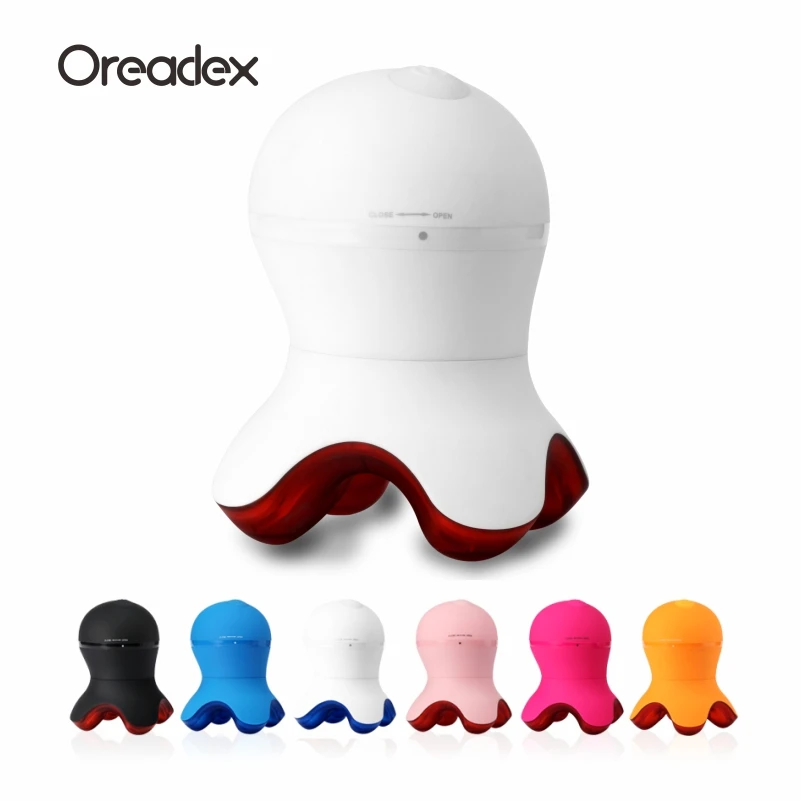 

OREADEX New Seven Colors Mini Massager Professional Deep Massage Relaxation Relief The Pain Portable Octopus Body Massager