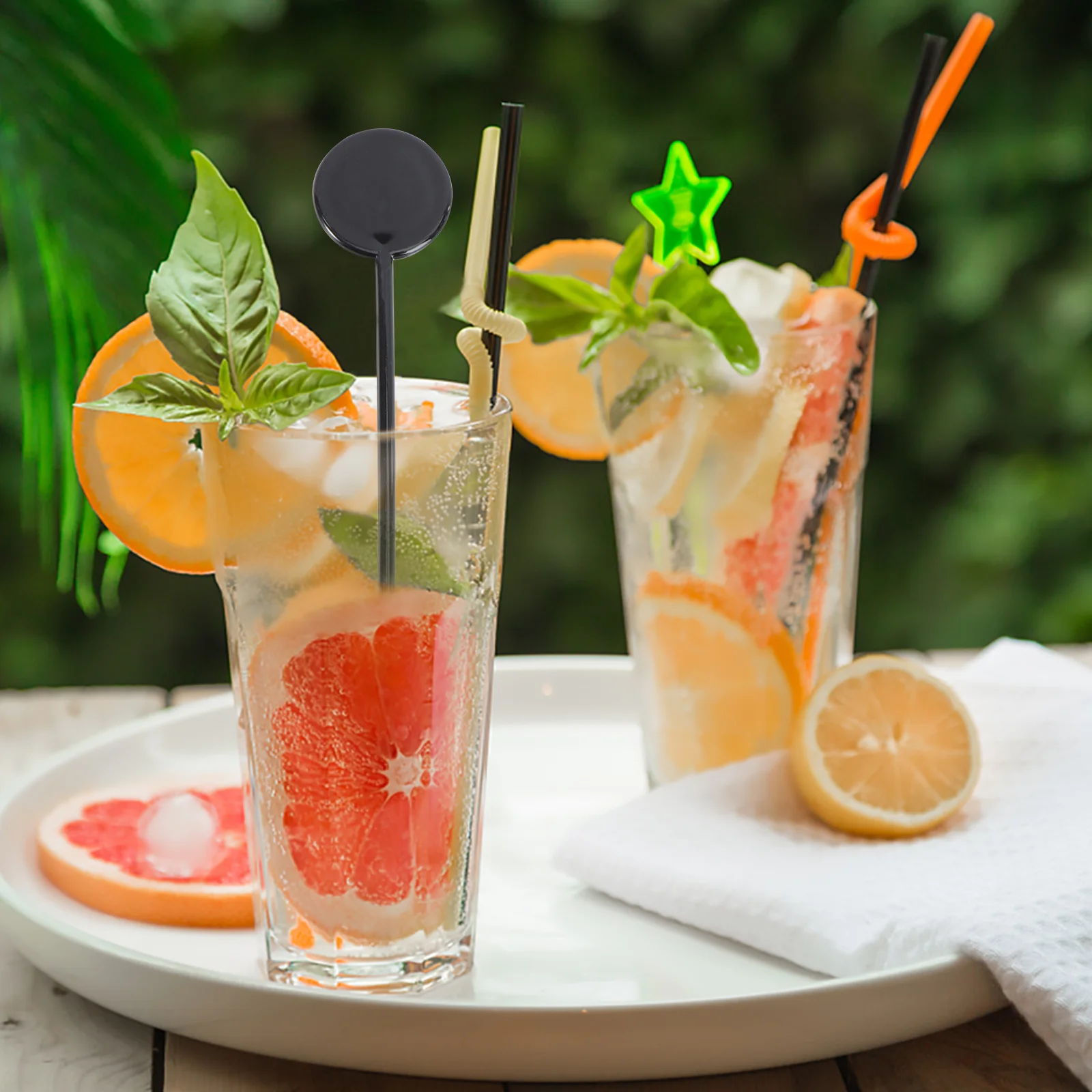 100 шт. черная палочка для замедления напитков блендер стержень смешивания