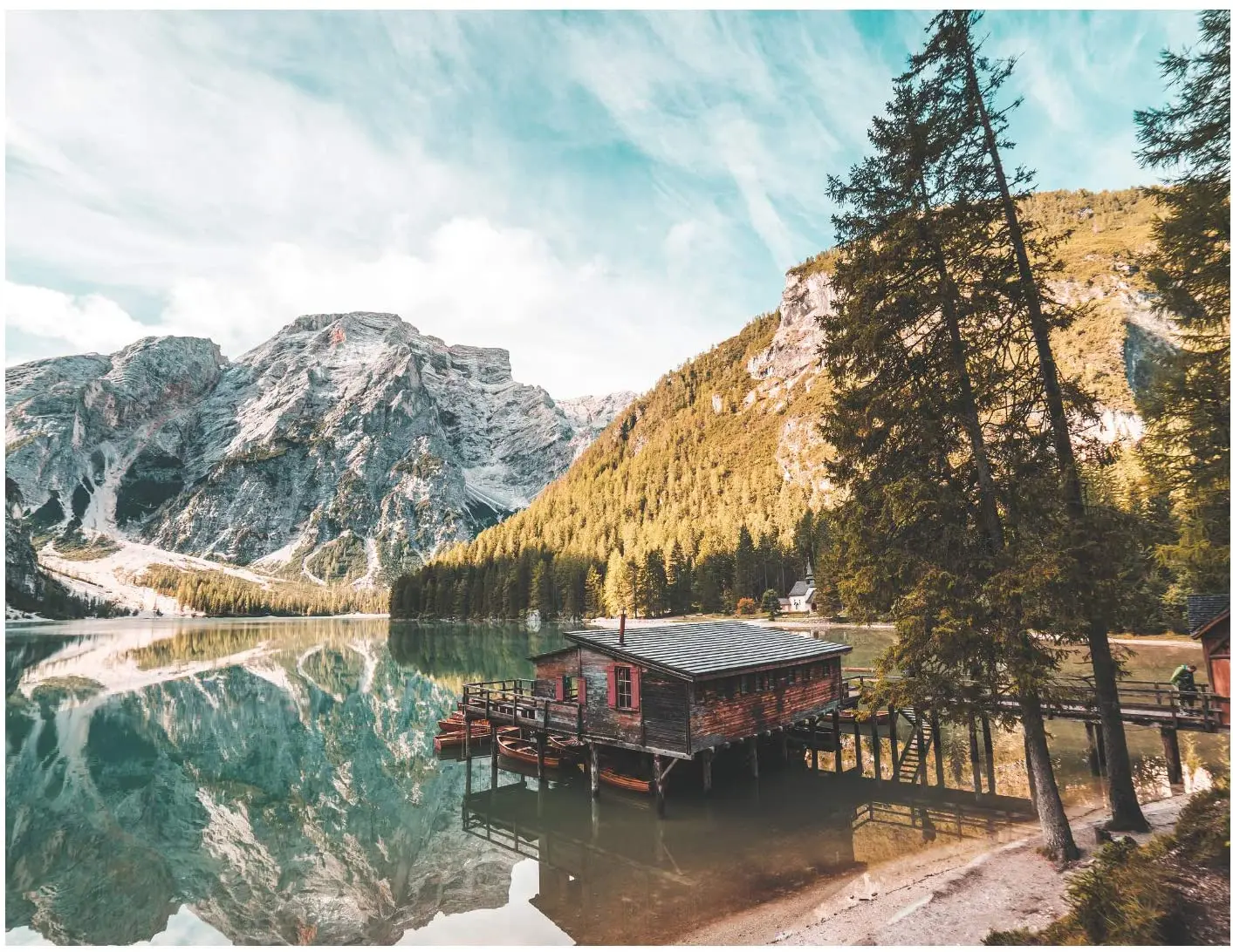 

Lake Scenery learning toys for children educational jigsaw puzzle