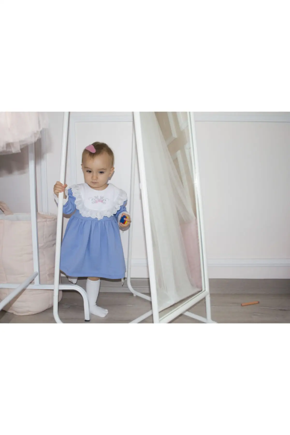 

Винтажное платье с цветочной вышивкой и оборками, 100 хлопок