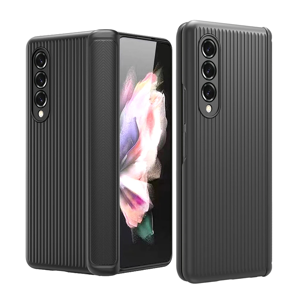 Luxury Suitcase Magnetic Hinge Funda For Samsung Galaxy Z Fold 3 Hard Case magnetic fold case for Galaxy Z fold3 Cover