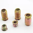 10 шт., шестигранная Встраиваемая гайка для деревянной мебели