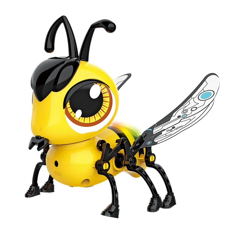 

DIY Electronic Toys Musical Singing Walking Electric Bee Pet Toys For Children Kids Electronic Pets Gift Toy