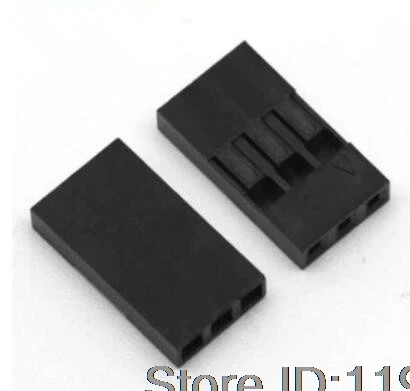 1000 шт. головка Dupont 2 54 мм 3P 1X3P пластиковая оболочка контактный разъем