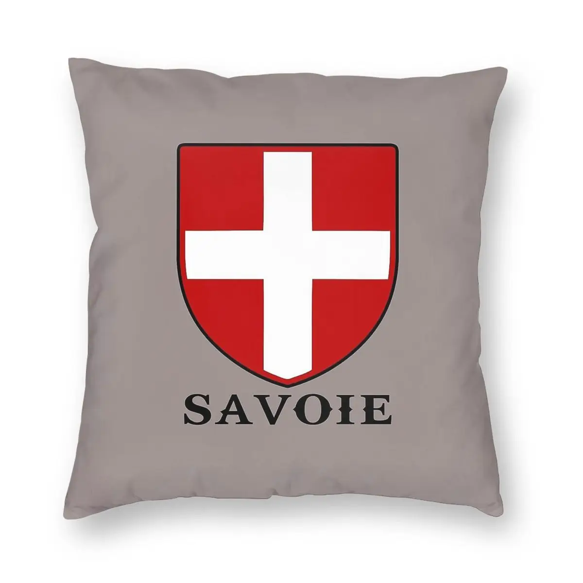 Фото Наволочка Savoie с перекрестным щитом, полиэстер, лен, бархат, декор на молнии, наволочка, чехол для диванной подушки, оптовая продажа №3