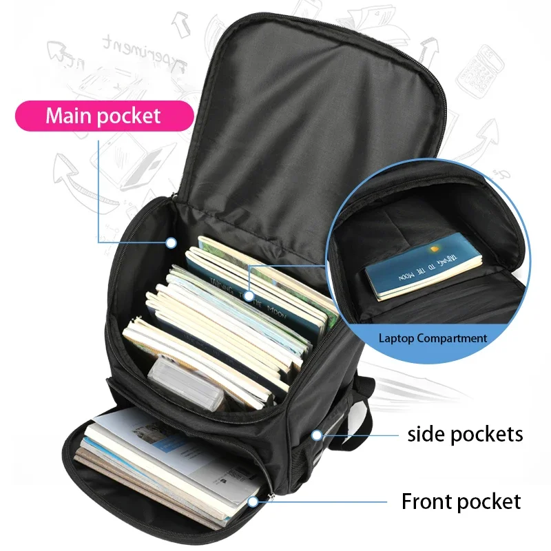 Большой Детский рюкзак с мультяшной мышью Микки Минни школьная сумка для