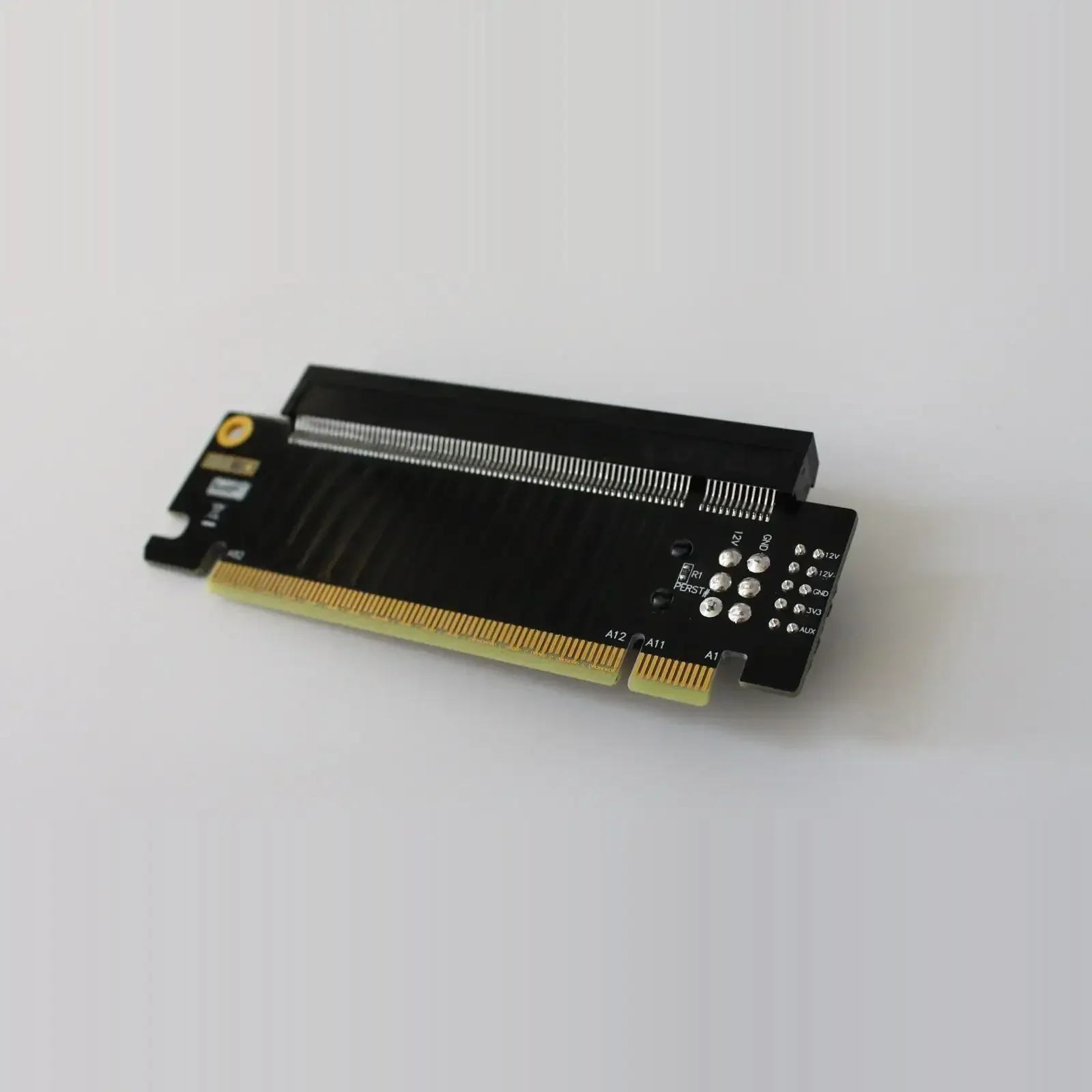Фото PCI-E 5.0 X16 Riser Extended Card PCB Board PCI Express X16 Графическая видеокарта Удлинитель графического процессора Разъем Gen5 Сервер 1U 2U №3