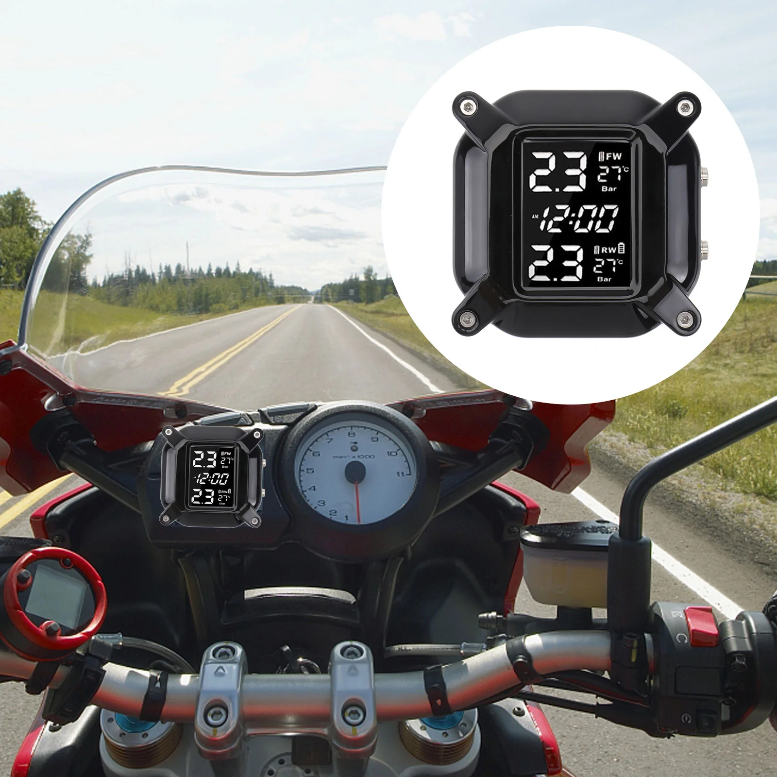 

Tire Pressure Monitor Monitoring Tool Sensor Car Air Supplies Equipment Plastic Pneumatic