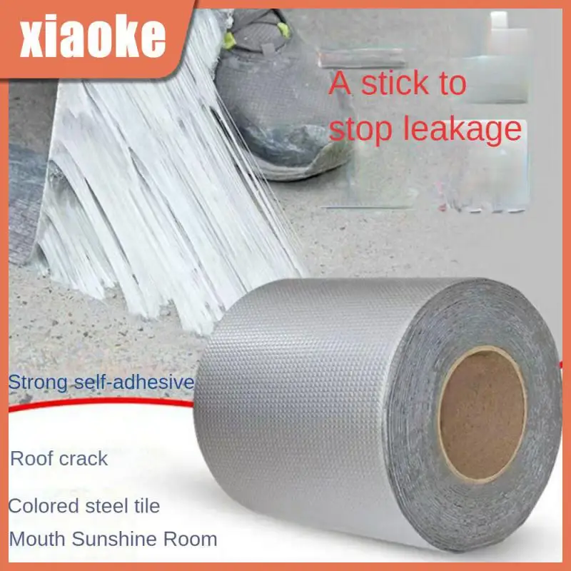 

Butyl Rubber Heat Insulation Duct Tape Sealing Tape Persistent Adhesion Adhesive Tape Weathering Characteristics Leak Tape