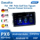 Автомагнитола Dasaita, мультимедийная стерео-система на Android 10, с 9 