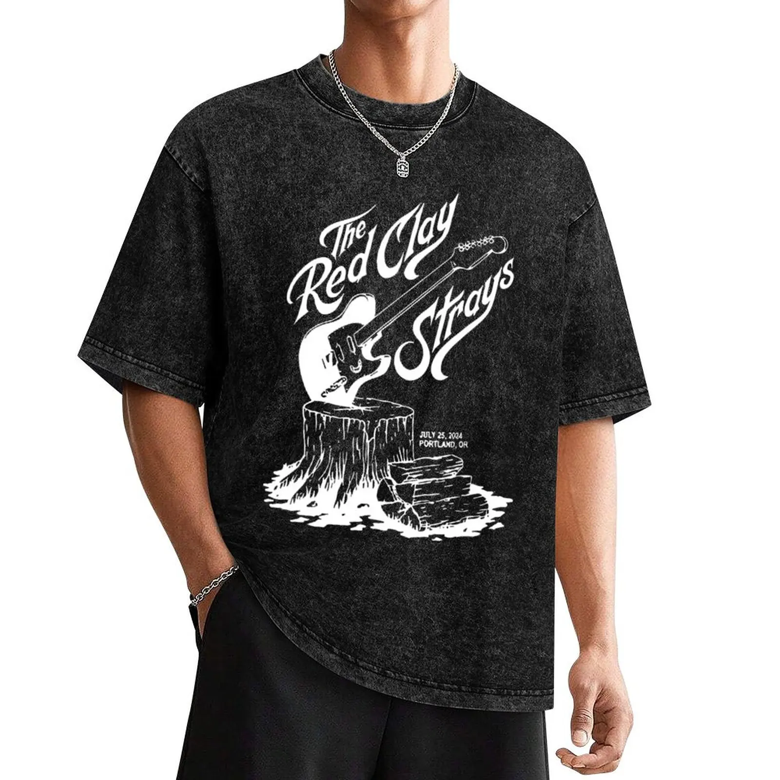 The Red Clay Strays Show At Portland или Jul 25 2024 для фанатов Country Tour подарочная футболка одежда