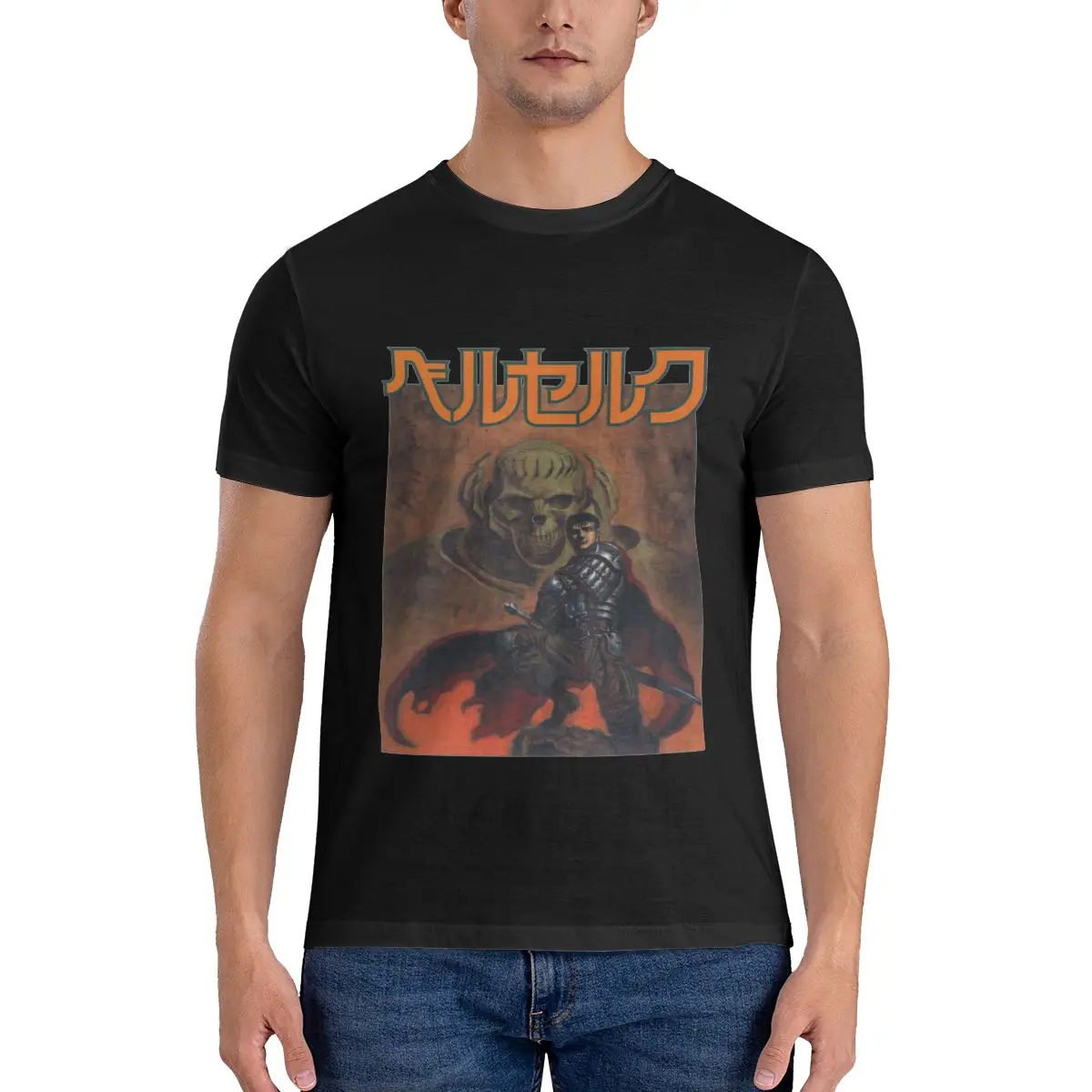 

Футболка Мужская/Женская хлопковая с коротким рукавом и круглым вырезом