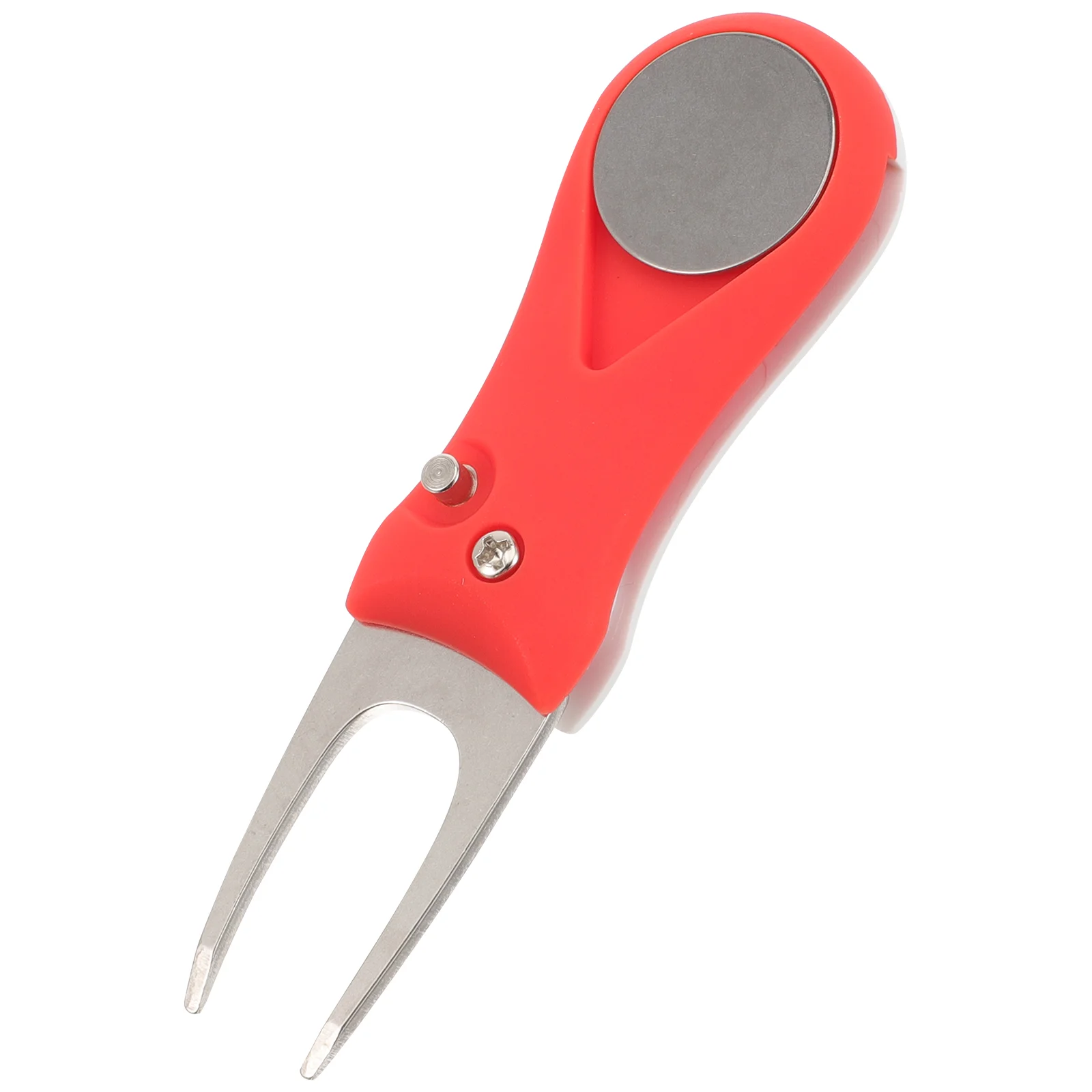 

Portable Ball Marker Golfs Divot Fork Tool Accessories Metal Grass Stainless Steel Delicate Tools