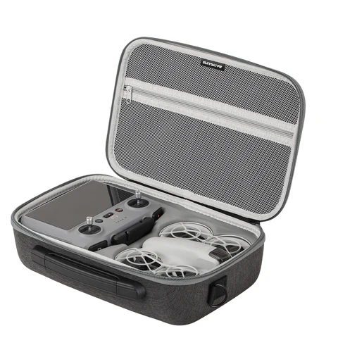 Сумка для хранения для DJI NEO, нейлоновая жесткая коробка с ручкой RC-2, пульт дистанционного управления, ремень через плечо, чехол для переноски, пыленепроницаемый чехол для аксессуаров, портативный