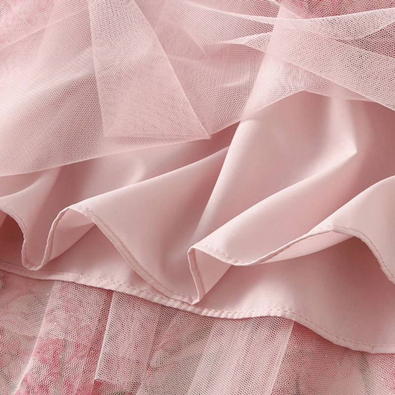 Женская юбка-пачка средней длины с эластичным поясом