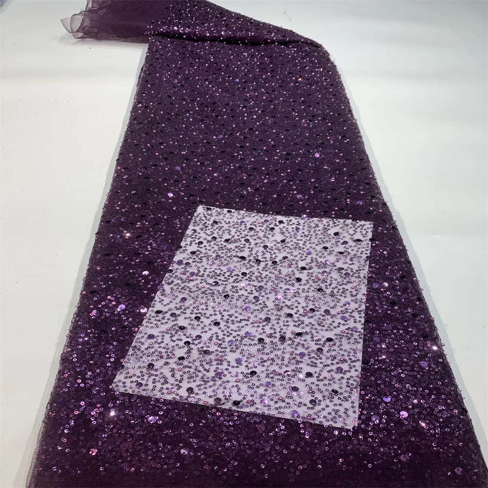 Новейшая французская тюлевая кружевная ткань 2024 высококачественная африканская