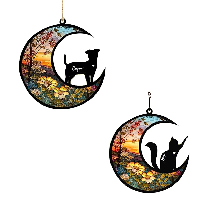 Памятный Ловец собачьего солнца персонализированный собачьих пород с именем и