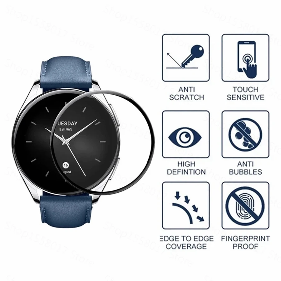 

Защитная пленка с мягкими краями для смарт-часов Xiaomi Watch S2 46 мм 42 мм