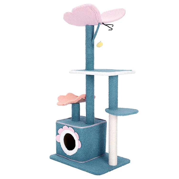 

cat tree house tower scratching 2021 new models cat tower tree house cat accessories cat bed gatos petits animaux