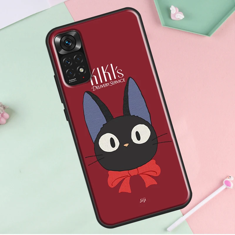Чехол Kikis Delivery Service для Xiaomi Redmi Note 11 10 Pro Cover 8 9 10S 11S 10A 10C 9A 9C 9T.