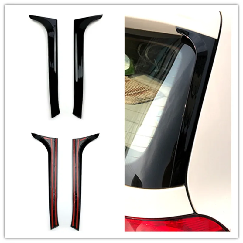 

Glossy Black Rear Window Roof Spoiler Flank Tail ABS Material For Volkswagen Golf High 6 Golf MK6 GTI/GTR/GTD Car Exterior Trim